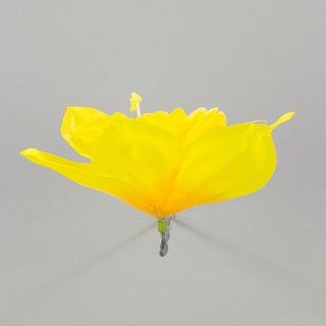 12x Нарцисс Нарцисс Головка продукта Нарциссы ИСКУССТВЕННЫЕ ЦВЕТОЧНЫЕ ГОЛОВКИ