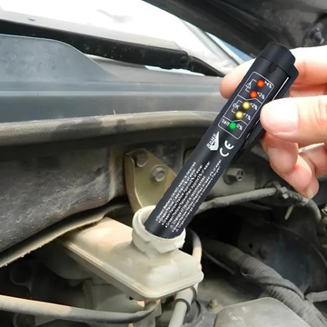 ТЕСТЕР ТОРМОЗНОЙ ЖИДКОСТИ ТОЧЕЧНЫЙ МЕТР 3 4 5 СВЕТОДИОДНЫЙ