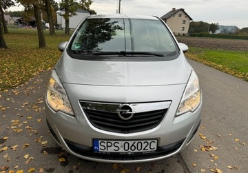 Opel Meriva II Mikrovan 1.4 Twinport ECOTEC 100KM 2010 Opel Meriva Bezwypadkowy, oryginalny lakier, instalacja gazowa LPG 1.4, zdjęcie 1