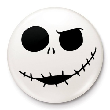 Nightmare Before Christmas Jack Skull przypinka
