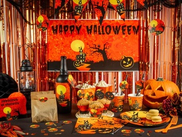 Пригласительные на Хэллоуин Дом с привидениями 6 шт.