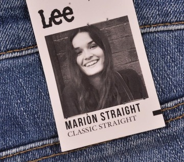 LEE spodnie REGUALAR jeans MARION STRAIGHT W31 L33