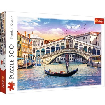 37398 TREFL PUZZLE MOST RIALTO WENECJA 500 ELEMENT