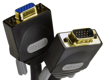 Przedłużacz wt. VGA/gn. VGA Profigold PGM1005 5m