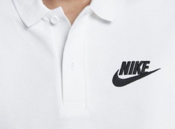 Nike koszulka polo r L t-shirt męska biała biały CN8764-100