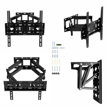 Uchwyt do telewizora TV wieszak obrotowy 26-65 cali EXTRA MOCNY UNIWERSALNY
