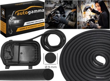 Уплотнитель колпачков противозапотевания фар 60см 9мм Регенерация фар