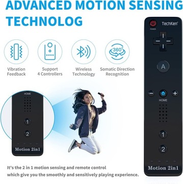 Wiilot Motion Plus Nintendo Wii и Wii U Black