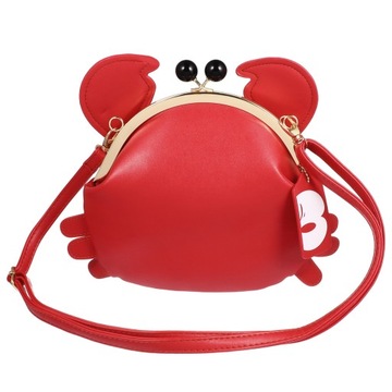 TORBA NA RAMIĘ W STYLU MAŁEGO KRABA, DAMSKA TOREBKA TYPU CROSSBODY