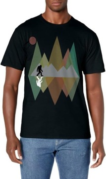 Bigfoot design Retro Mountain Bigfoot Sasquatch Yeti T-Shirt
