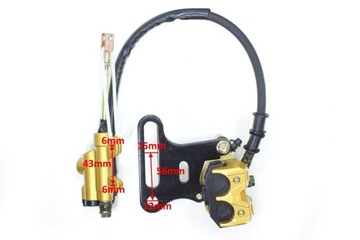 ТОРМОЗНОЙ КРЕСТ 125 ЗАДНИЙ HB В КОМПЛЕКТЕ