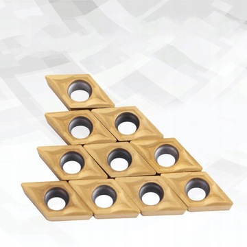 10X PŁYTKI NÓŻ TOKARSKI CNC DCMT070204 US735 DCMT51.51PŁYTKI PŁYTKA WIDIOWA