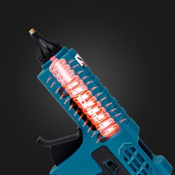 PISTOLET DO KLEJENIA NA GORĄCO, PODGRZEWANY PISTOLET DO KLEJENIA, 100W