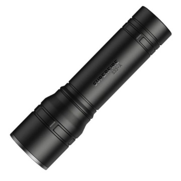 Фонарик Superfire S33-A, USB, черный