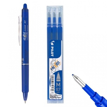 ZESTAW Pióro Pilot Frixion Clicker + 3x WKŁADY