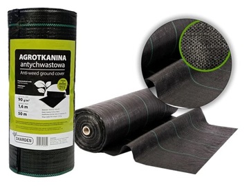 WYTRZYMAŁA AGROTKANINA ANTYCHWASTOWA AGROWŁÓKNINA MATA 1,6x100m 90g/m2