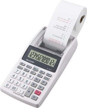 SHARP EL-1611V KALKULATOR BIUROWY Z DRUKARKĄ WYŚWIETLACZ LCD BIAŁY