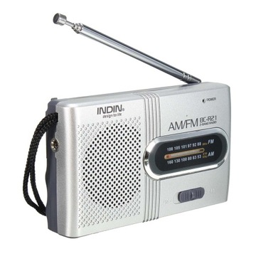 RADIO RADYJKO MINI PRZENOŚNE FM BATERIE SKALA