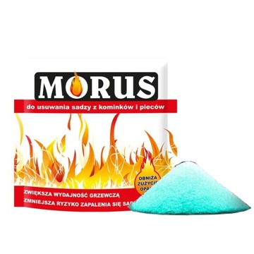 MORUS PREPARAT USUWA SADZE Z PIECÓW KOMINKÓW 50G