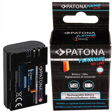 Akumulator Patona PLATINUM LP-E6NH + ładowarka