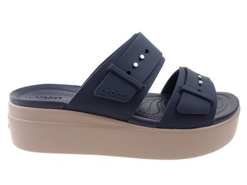 Sandále Topánky Dámske Crocs Brooklyn Low Wedge 41,5