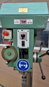 Wiertarko frezarka kolumnowa Super Condor TNW 45mm
