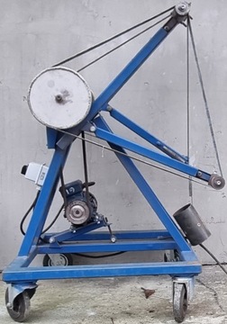 Ленточная шлифовальная машина на две ленты длиной 2,5 м.