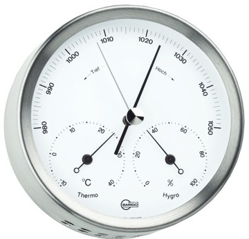 BARO/TERMO/HIGROMETR BARIGO STEEL MINIMAL 2808001