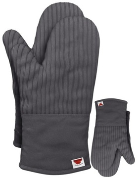 Термостойкие силиконовые кухонные перчатки, комплект из 2 защитных перчаток.