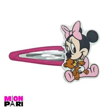 Ozdobna Spinka do Włosów Myszka Minnie Miki Disney Bajka