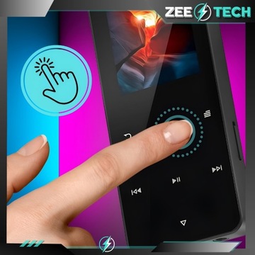 MP4 MP4 16GB Player Bluetooth -динамик Radio Reader Heoce Recorder Наушники