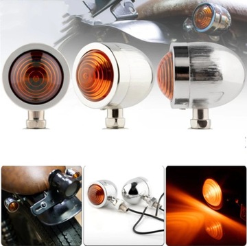 Указатели поворотов CHOPER CUSTOM HARLEY 3,7см 4шт.