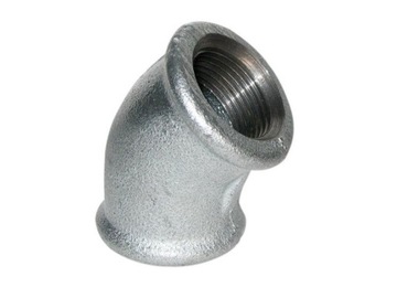 KOLANO OCYNKOWANE 1/2' 45 STOPNI