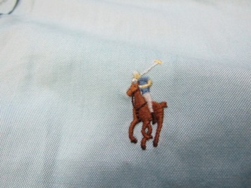 POLO Ralph Lauren ORYGINALNA BŁĘKITNA KOSZULA /XL