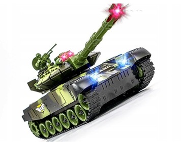 БОЛЬШОЙ ТАНК Дистанционно управляемый WAR TANK 9993 LED
