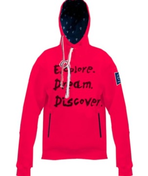 Damska bluza Reed Hoodie red Sailing Machine r.XL