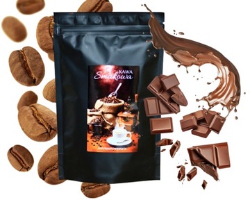 CZEKOLADOWA - Kawa ZIARNISTA MIELONA smakowa 250 g
