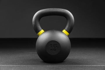 Odważniki Kettlebell ogumowane Xenios USA 16kg