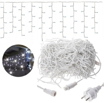 SOPLE LAMPKI CHOINKOWE LED KURTYNA RÓŻNE IP44
