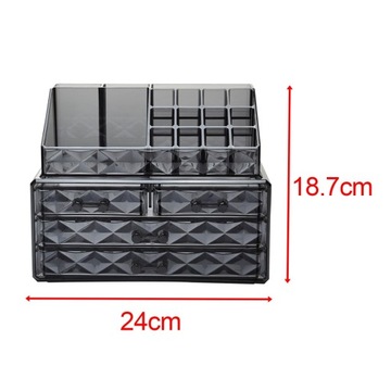 Настольные органайзеры с выдвижными ящиками.Полка для хранения косметики.