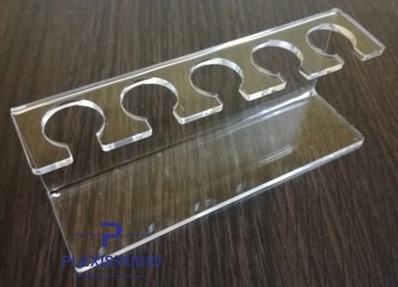 STOJAK PODAJNIK PODSTAWKA NA 5 LODÓW PLEXI