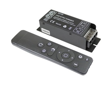 Ściemniacz LED 25A 12V 300W / 24 V 600W + pilot RF
