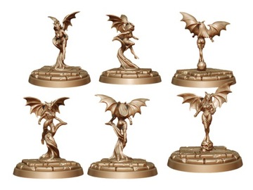 Succubi - Małe Sukkuby - (3 wersje) - RPG DnD