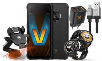 Smartfon Hammer Blade V 5G 5000mah IP69 + Ładowarka i Watch Plus Uchwyt