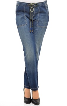 WRANGLER spodnie REGULAR blue SLOUCHY W27 L32