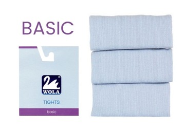 Rajstopy Wola Basic bawełna #lavender 62-74