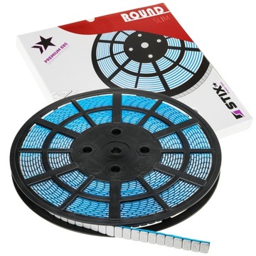 CIĘŻARKI KLEJONE FE POWLEKANE DO ALUFELG STIX 5G X 1200SZT ROUND SLIM ROLKA