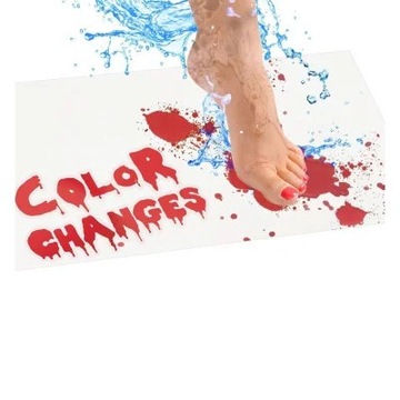 Decorative Bloody Footprints 40x70cm Horror Bath M