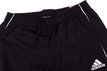 ADIDAS CORE 18 ДЕТСКИЕ БРЮКИ ИЗ ПОЛИЭСТЕРА, ЧЕРНЫЕ CE9049, размер 140см