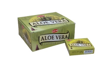 KADZIDEŁKA STOŻKOWE ALOE VERA ALOES HEM 120 szt.